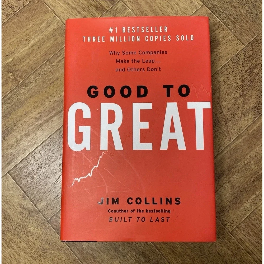 Good to Great by Jim Collins Why Some Companies Make‎ The Leap 2001 Hardcover